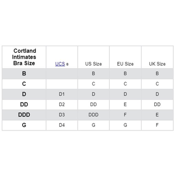 Cortland Intimates Women's Long Line Back Support Soft Cup Bra, Black, 40D - Picture 3 of 3